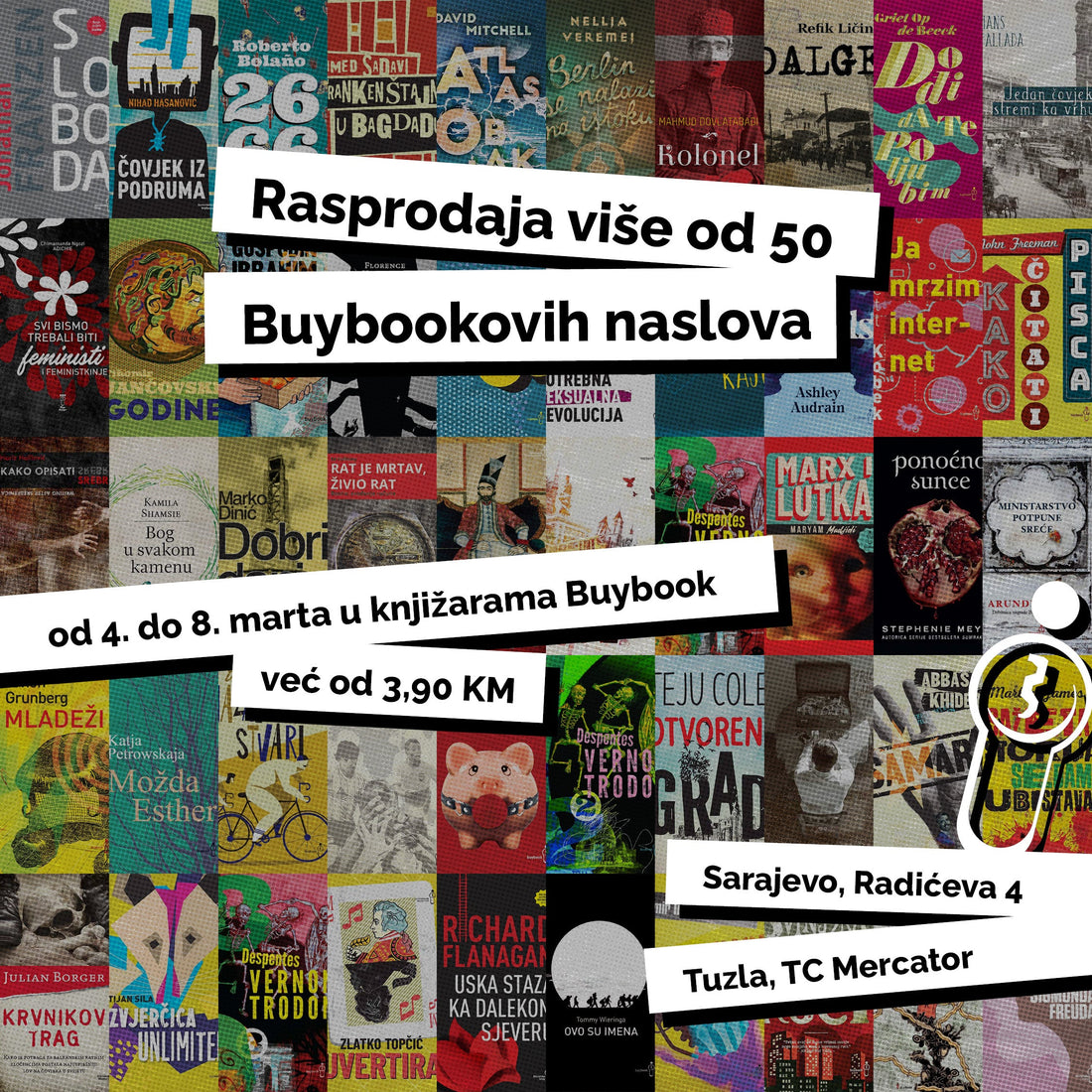 Rasprodaja više od 50 Buybookovih naslova 