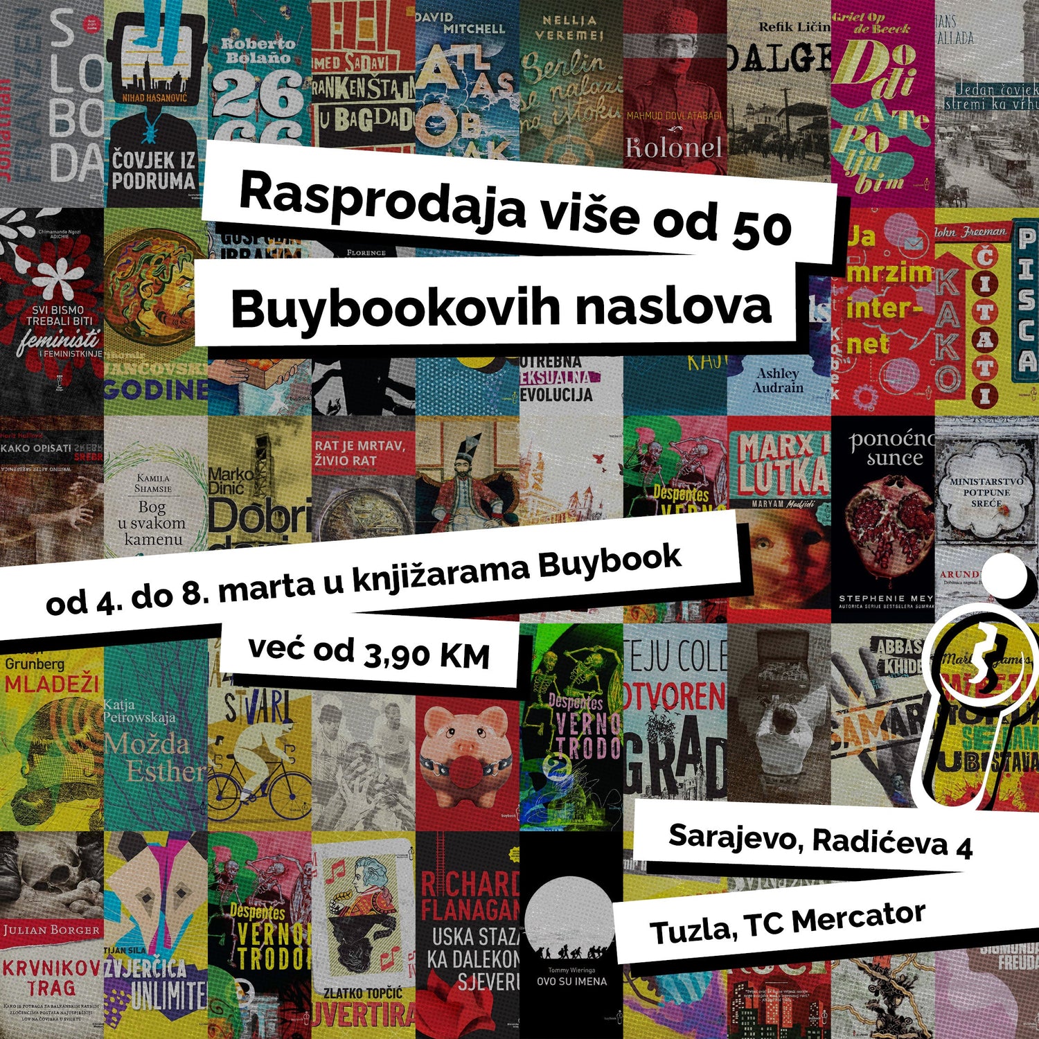 Rasprodaja više od 50 Buybookovih naslova 