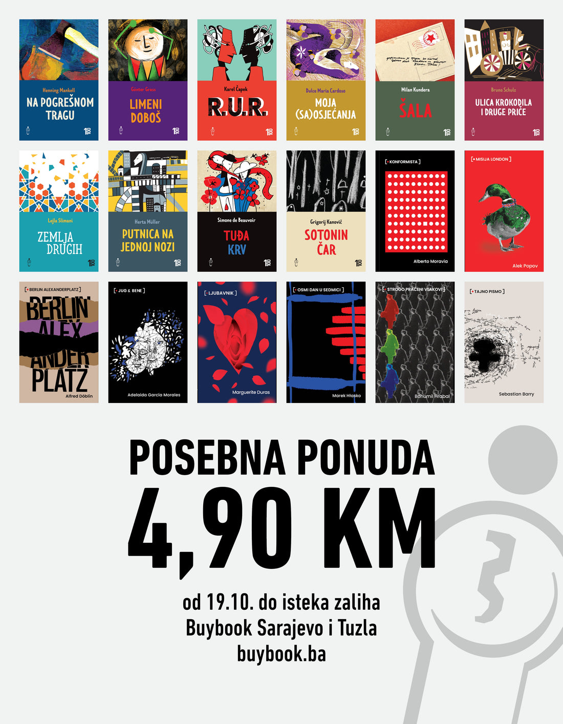18 naslova po 4,90 KM