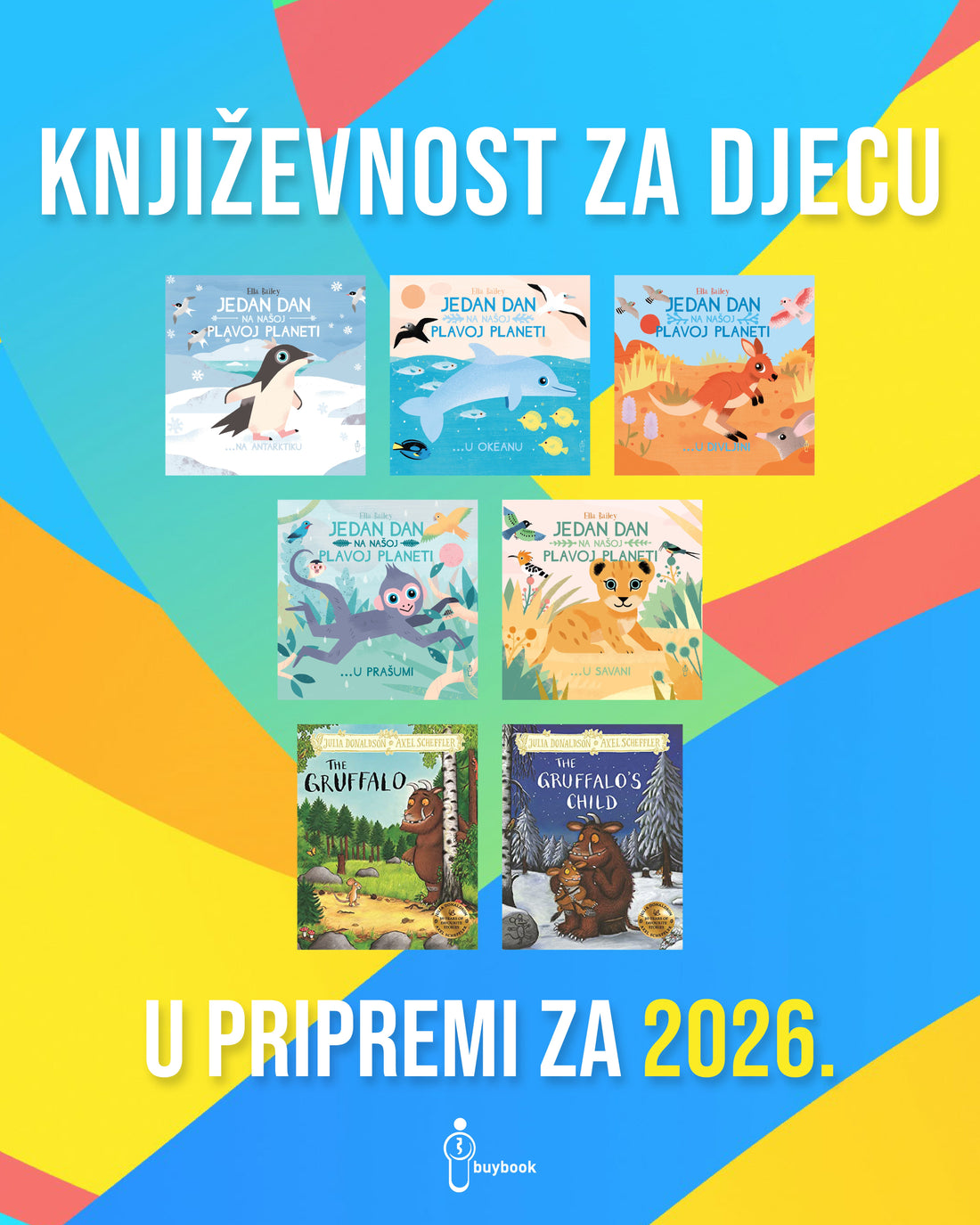 Buybookovi strani naslovi u 2026: KNJIŽEVNOST ZA DJECU