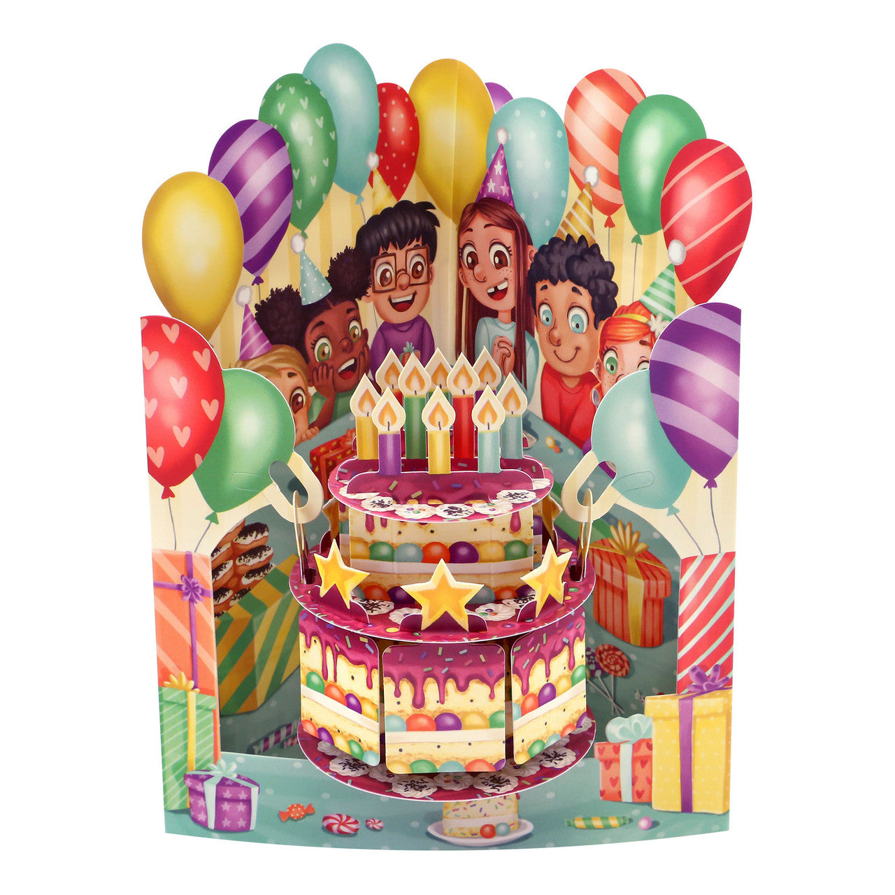 Swing Cards - Birthday Cake