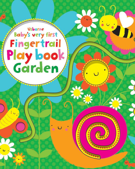 Baby's Very First Fingertrails Play Book Garden