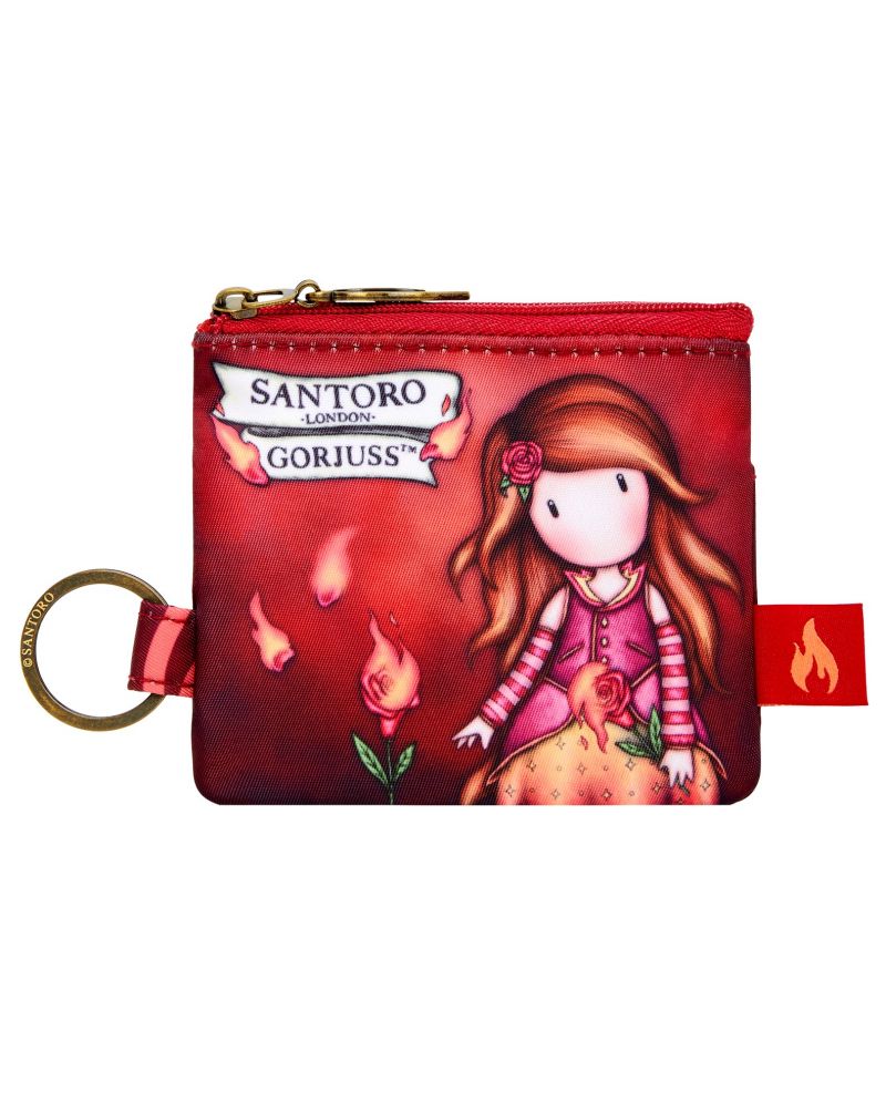 Gorjuss Zip Purse - Fire In My Heart