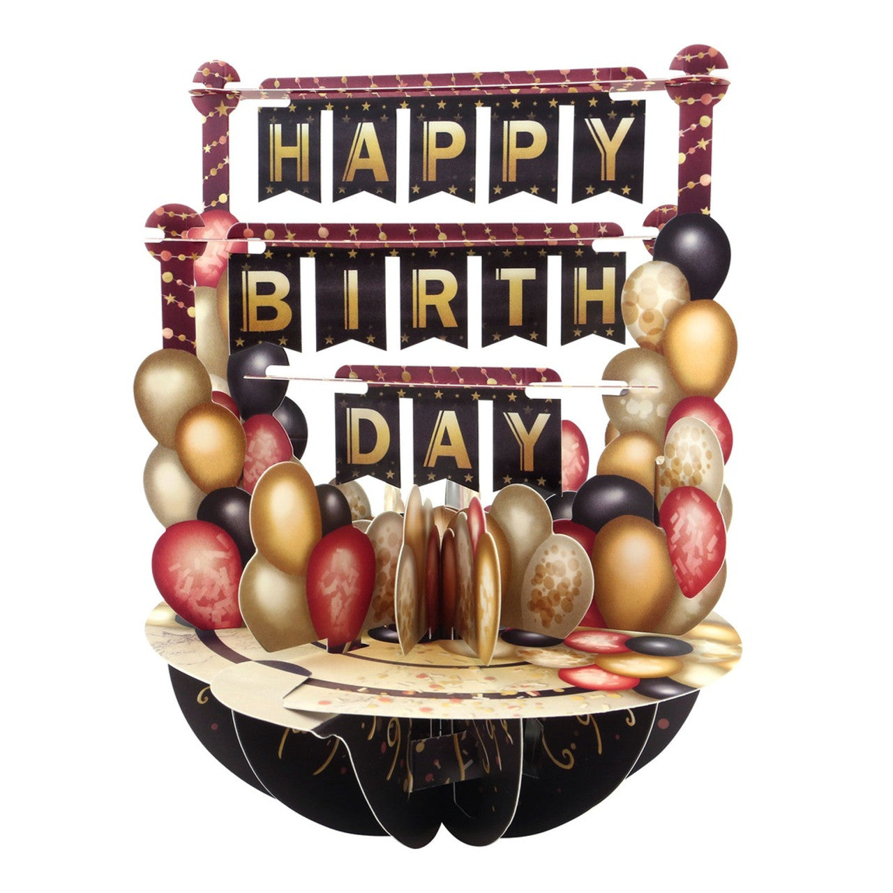 Pirouettes Card - Birthday Balloons