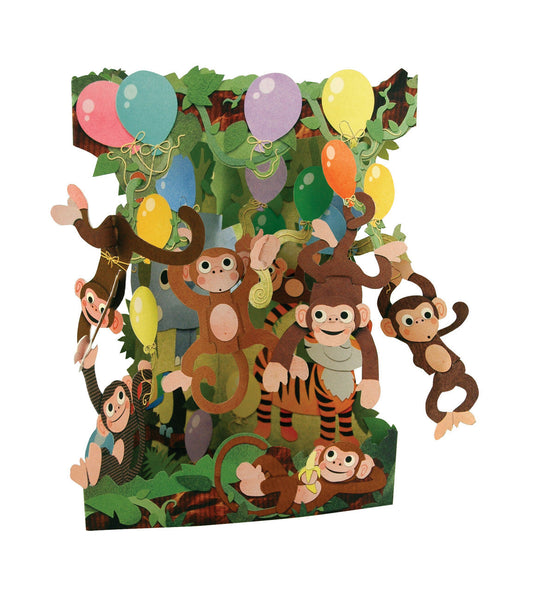 Swing Cards - Monkey Party