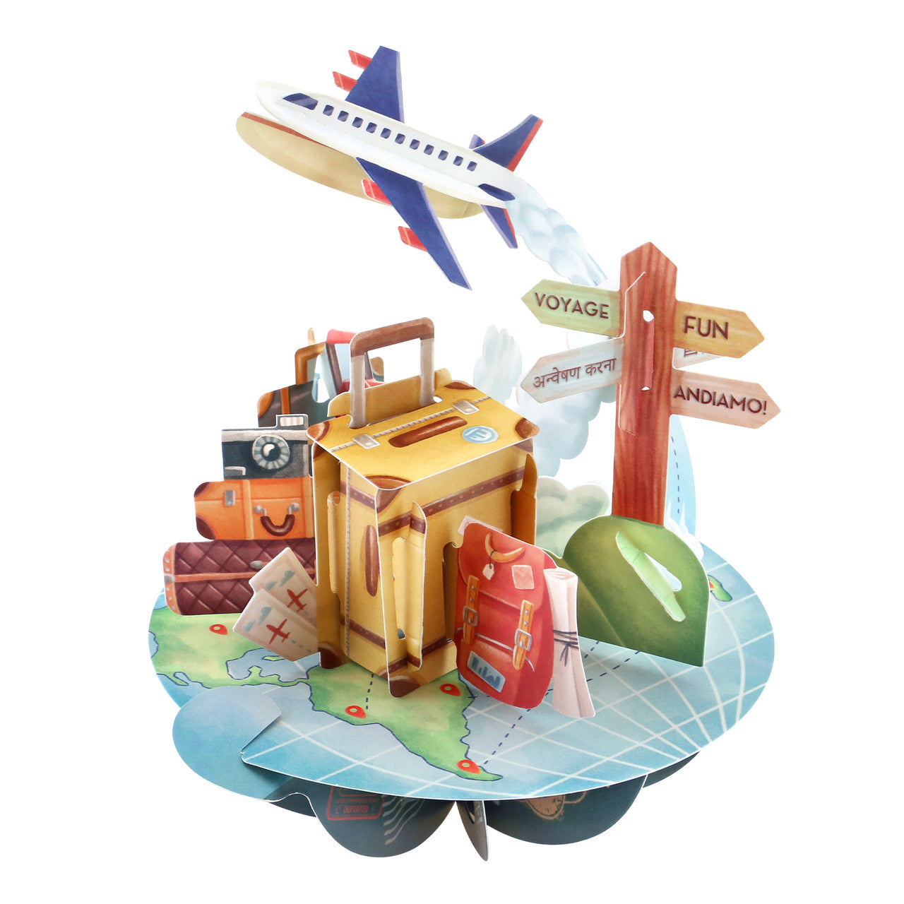 Pirouettes Card - Travel