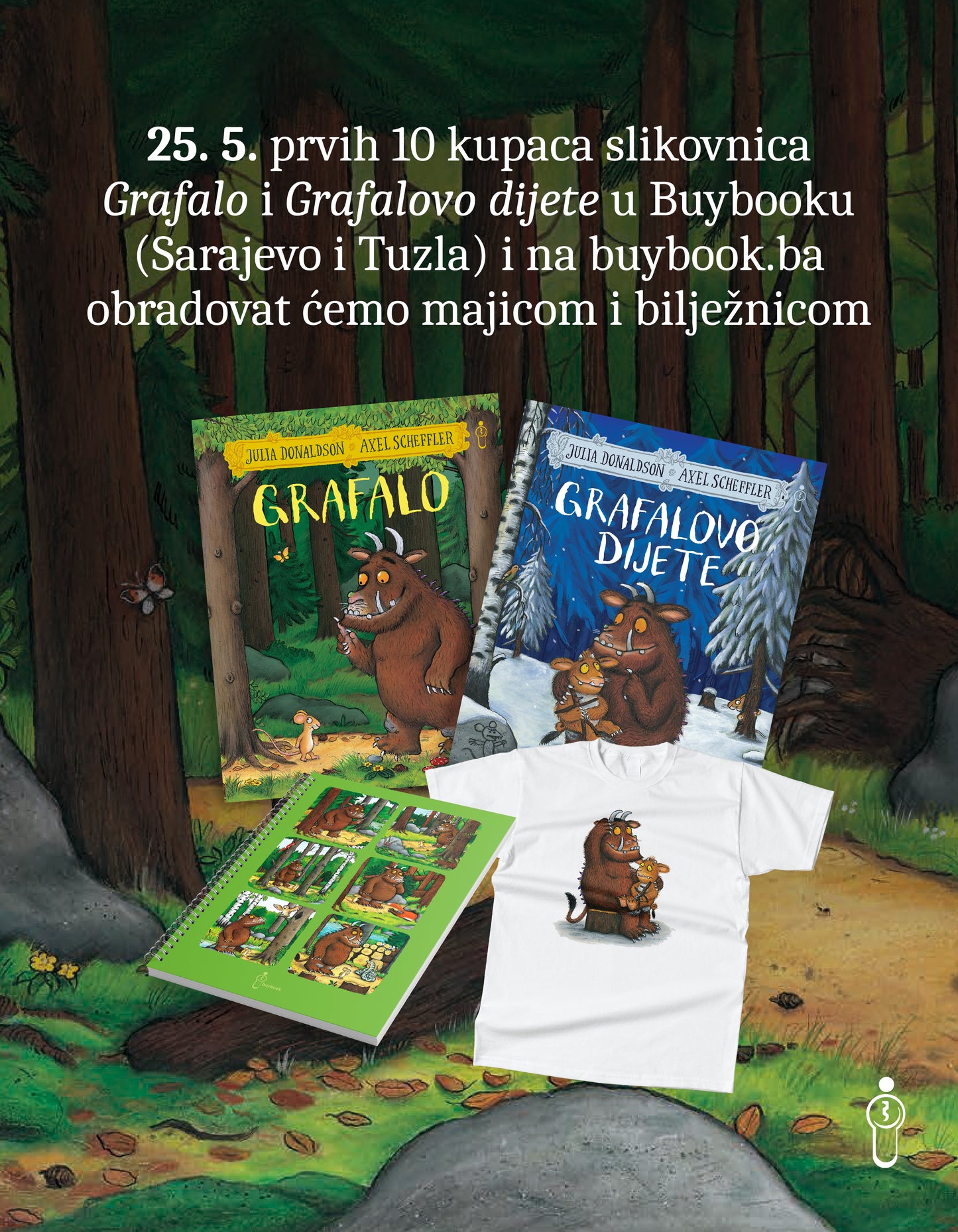 Grafalo i Grafalovo dijete + poklon
