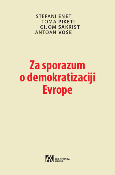 Za sporazum o demokratizaciji Evrope