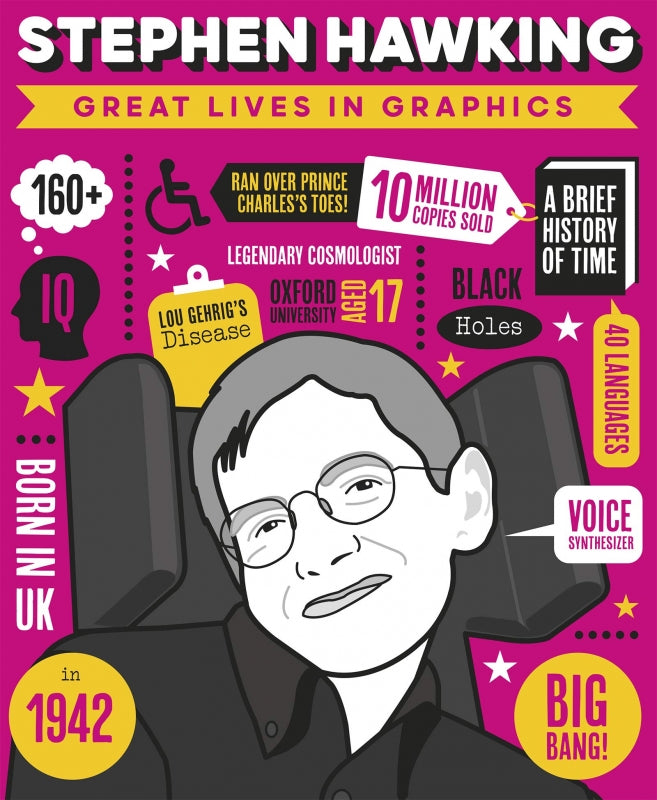 Great Lives in Graphics: Stephen Hawking